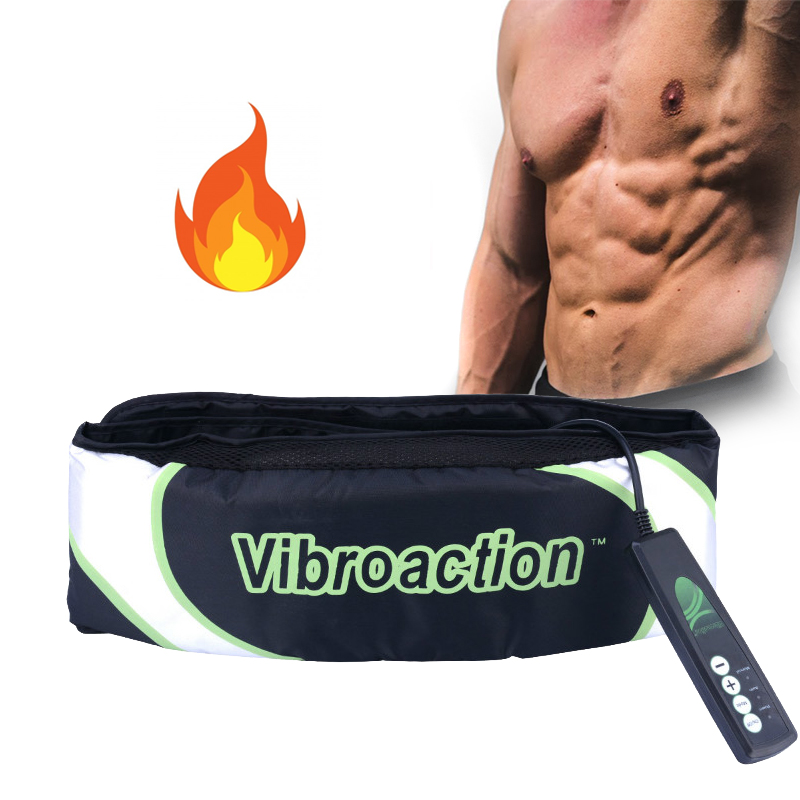 Vibroaction Ζώνη Αδυνατίσματος άνδρες - Μείωση Κυτταρίτιδας για Παθητική Γυμναστική στο Σπίτι - Ηλεκτρική Συσκευή Κάψιμου Λίπους